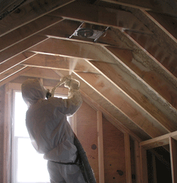  FL attic spray foam insulation